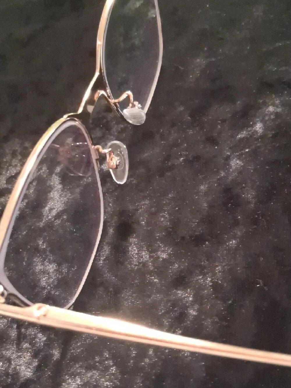 Women's Gold & Tortise Matte Square Frame Glasses - Unbranded
